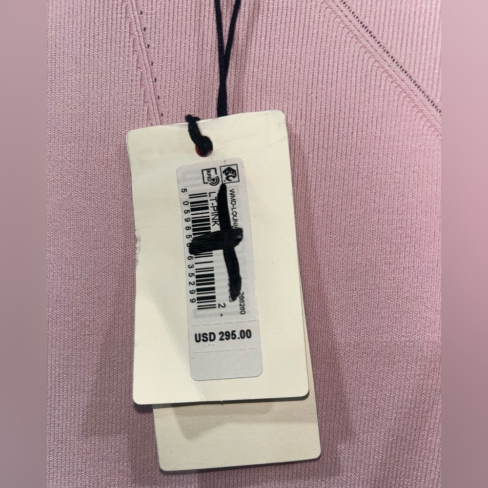 Ted Baker London Lounia Fluted Sleeve Body-Con Sweater Dress Light pink Size 2 - Picture 10 of 16